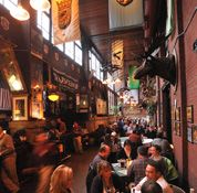 A few of Kellerbar's many beers
